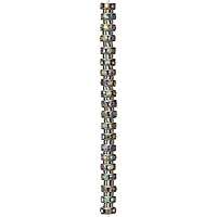 Metal Rhinestone Rondelle Beads, 6mm by Bead Landing™