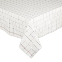 Kitchen Windowpane Tablecloth 52" x 52"