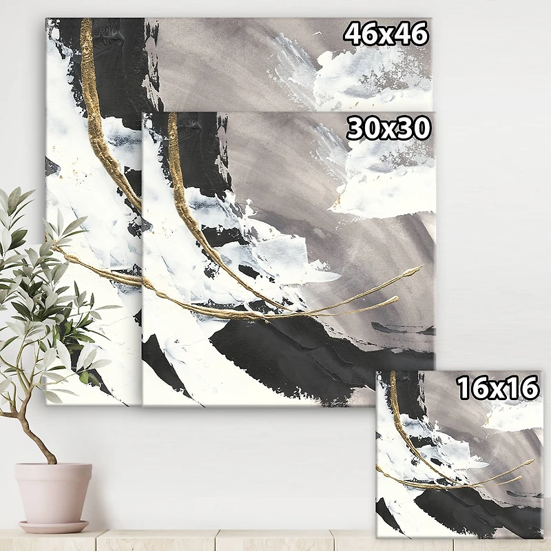 Designart - Glam Painted Arcs II