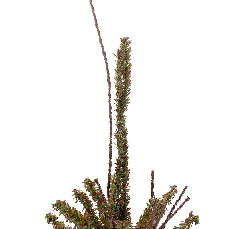 2.5ft. Unlit Medium Warsaw Twig Artificial Christmas Tree in Burlap Base