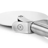 Martha Stewart 4'' Stainless Steel Pizza Cutter Kitchen Utensil