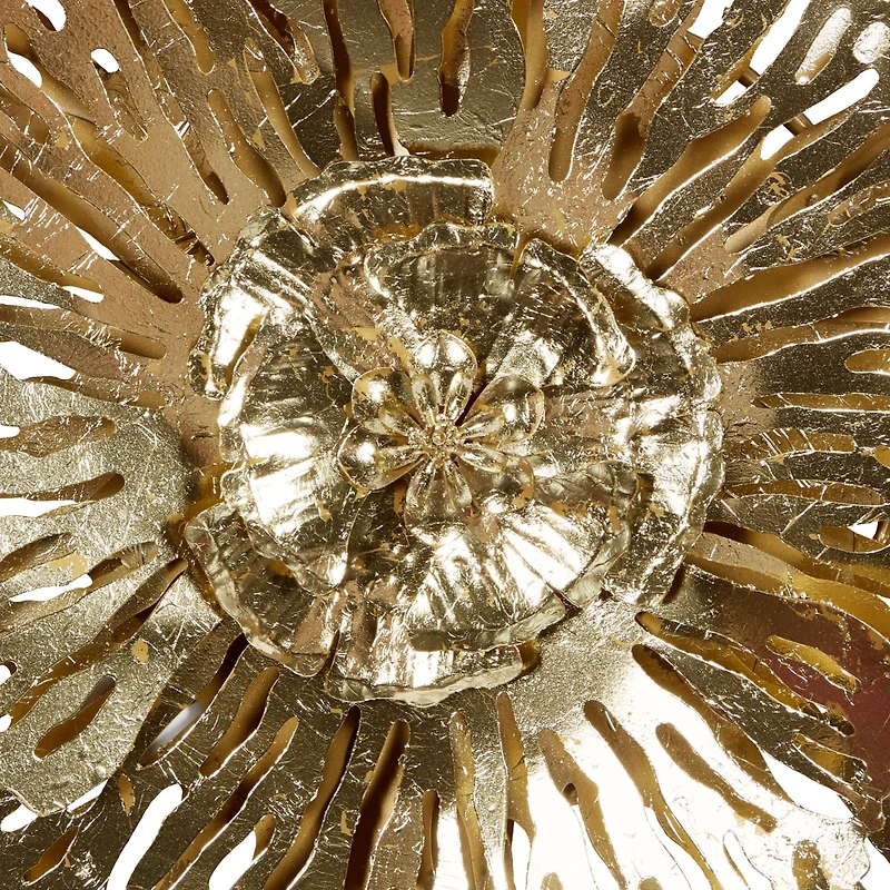 Gold Metal Glam Wall Décor Set