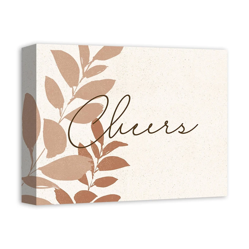 Cheers 14" x 11" Canvas Wall Art