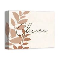 Cheers 14" x 11" Canvas Wall Art