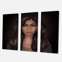 Designart - Portrait of African American Woman IV