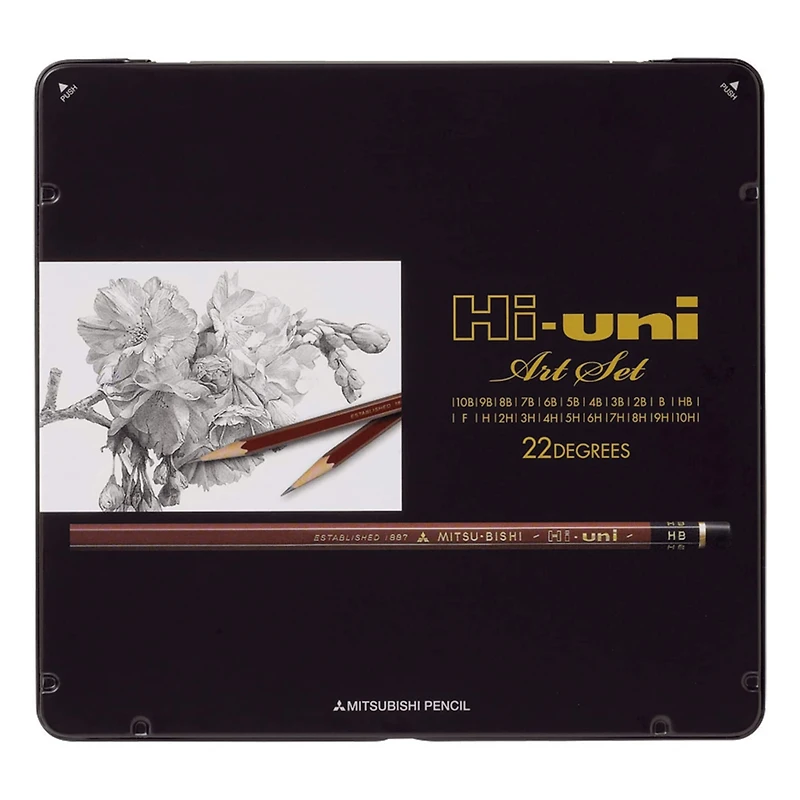 Hi-uni Graphite 22 Pencil Set