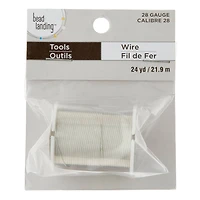 12 Pack: Gauge Silver Beading Wire by Bead Landing