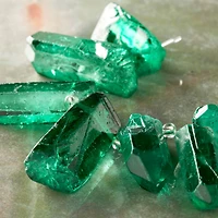 12 Pack: Sedona Aqua Quartz Crystal Beads by Bead Landing™