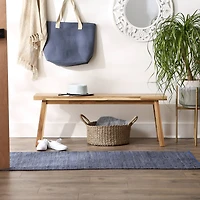 DII® French Blue Rag Rug, 2ft. x 6ft.