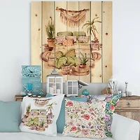 Designart - Indoor House Plants Urban Jungle IV