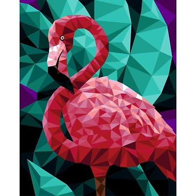 Crafting Spark Flamingo Painting by Numbers Kit