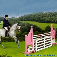 Reeves Breyer Traditional Brush Box Jump Horse Toy