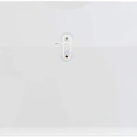 JAM Paper Booklet Plastic Envelopes with Button and String Closure