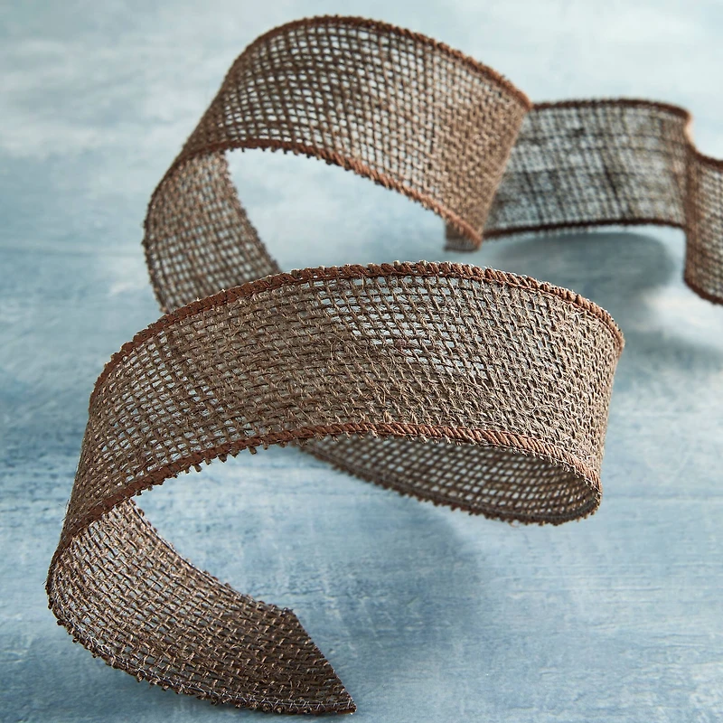 1.5" x 3yd. Wired Burlap Ribbon by Celebrate It® Classic