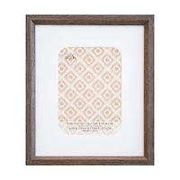 6 Pack: Dark Brown 5" x 7" Frame with Mat, Neutral Basic by Studio Décor®
