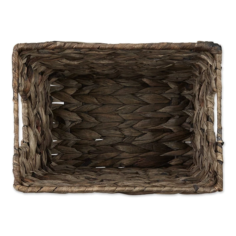 DII® Medium Gray Hyacinth Baskets, 2ct.
