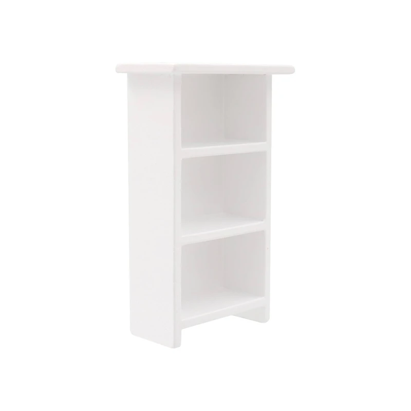 Miniature White Wood Bookcase by Make Market®