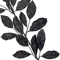 6ft. Black Leaves Garland by Ashland®
