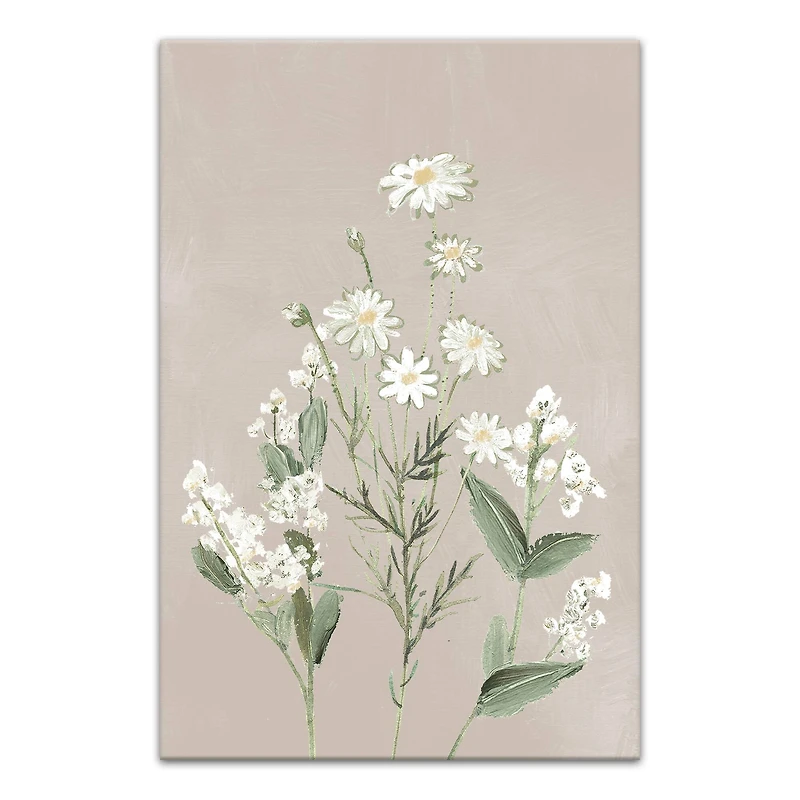Botanicals On Neutral 20" x 30" Canvas Wall Art