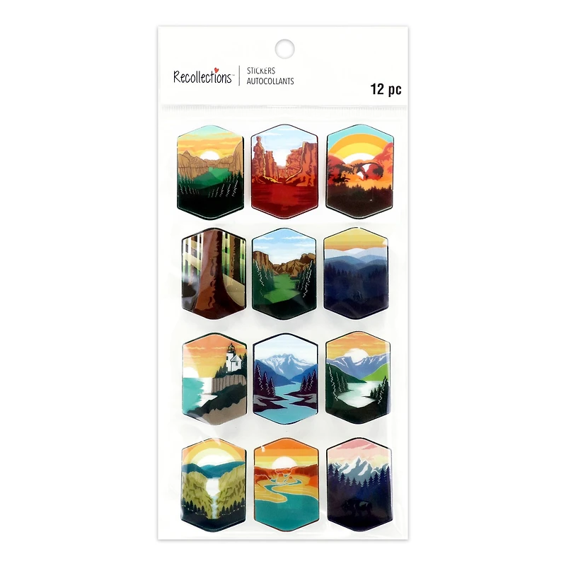 National Park Dimensional Stickers by Recollections™