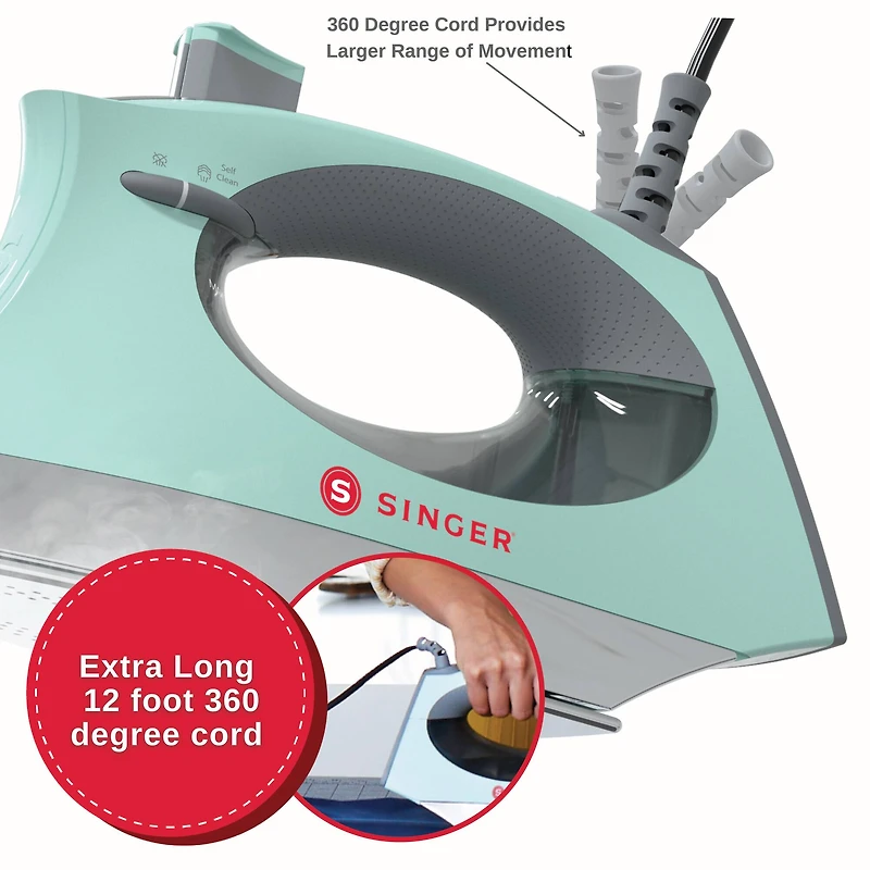 SINGER® Mint SteamCraft Plus Iron