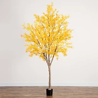 9ft. Potted Artificial Autumn Maple Tree