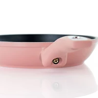 Oster Lynhurst 2-Piece Pink Aluminum Nonstick Frying Pan Set