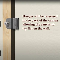 HangZ™ 30lb. Canvas Easy Tie 1 Hole D Ring Kit