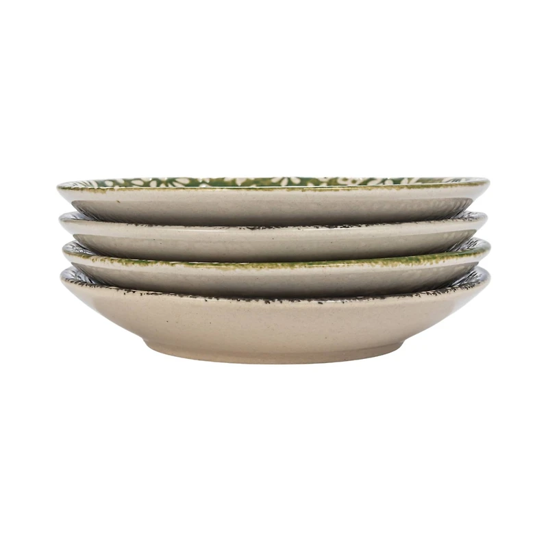 Hello Honey® 5" Botanical Round Stoneware Plate, 12ct.