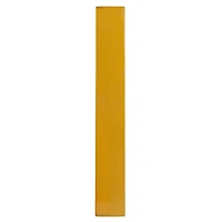 Hello Honey 27.5" Mustard Square Reclaimed Wood & Metal Wall Shelf