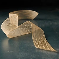 1.5" x 3yd. Sheer Taupe Ribbon by Celebrate It™ Classic