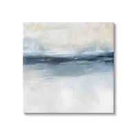 Stupell Industries Timeless Nautical Gloomy Sea Horizon Line Canvas Wall Art