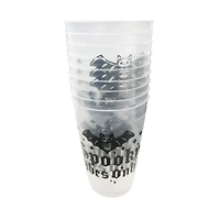 14oz. Frosted Spooky Vibes Plastic Cups, 10ct. by Celebrate It™