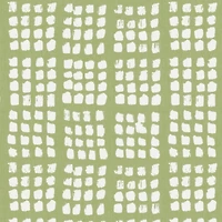 Pkl Studio Sage Grid Cotton Home Décor Fabric