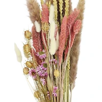 26" Pink Dried Foliage Bouquet by Ashland®
