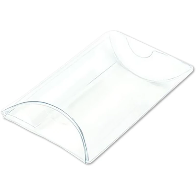 JAM Paper Clear Pillow Boxes