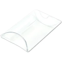JAM Paper Clear Pillow Boxes