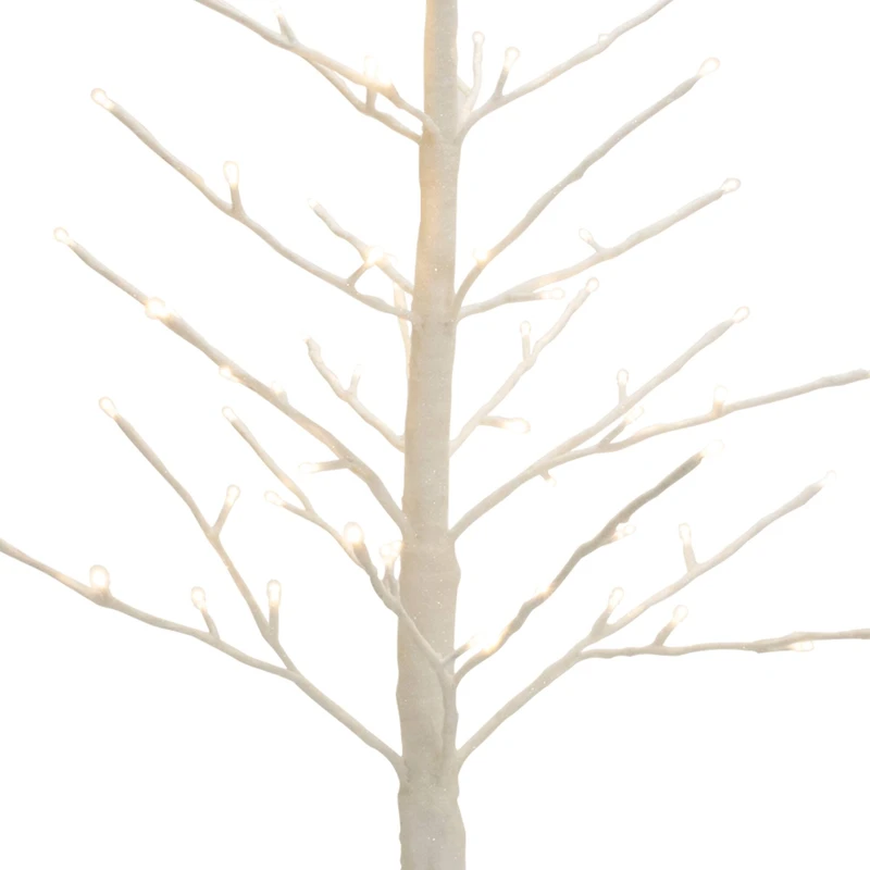 3ft. Glittery White LED Twig Tree