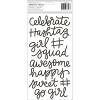 Thickers™ Girl Squad Foam Stickers