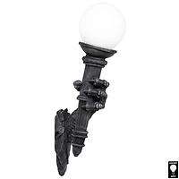 Design Toscano 2ft. Blackfriar's Gate Wall Torchiere Lamp