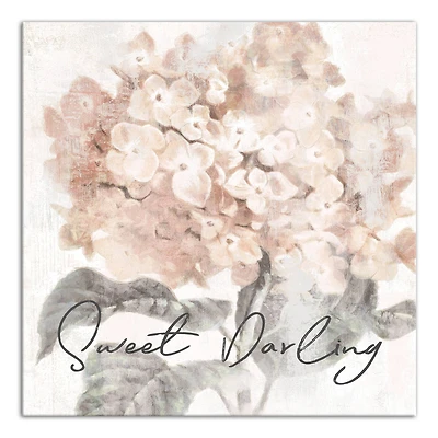 Sweet Darling 16" x 16" Canvas Wall Art