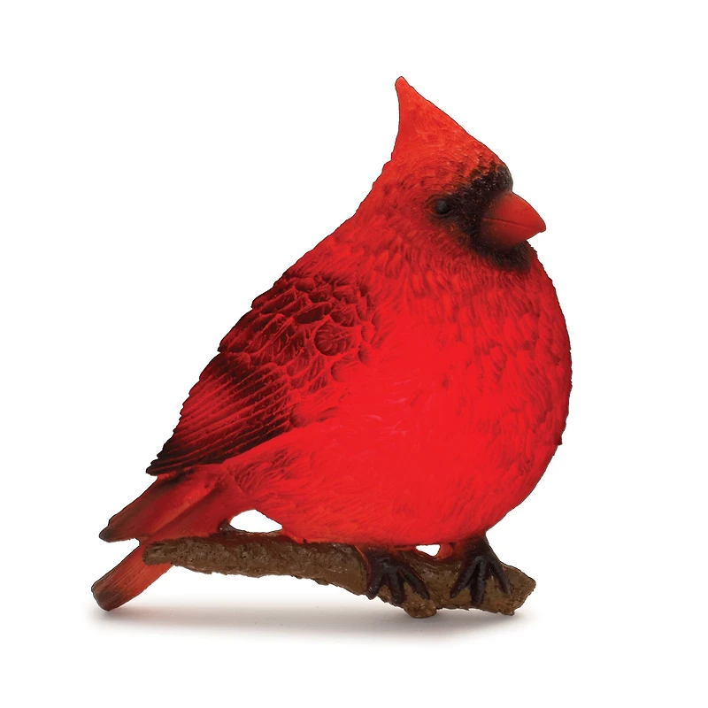 11" LED Cardinal Bird Wall Hanging Set