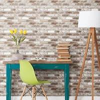 RoomMates Reclaimed Brick Peel & Stick Wallpaper