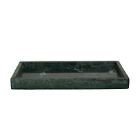 CosmoLiving by Cosmopolitan Green Marble Tray Set
