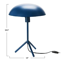 Hello Honey® 18.5" Modern Metal Tripod Table Lamp