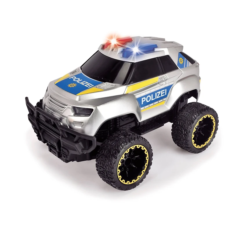 Dickie Toys Light & Sound RC Police Offroader