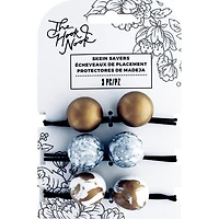 American Crafts™ The Hook Nook Elastic Gold Marble Skein Savers