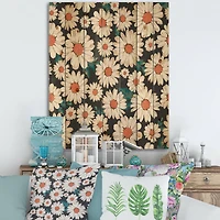 Designart - Abundance of White Daisy Flowers