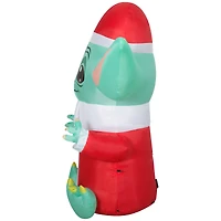 Airblown® 5ft. Christmas Inflatable Grogu™ in Santa Suit