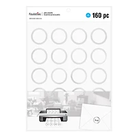 Silver Border Round Label Stickers by Recollections™